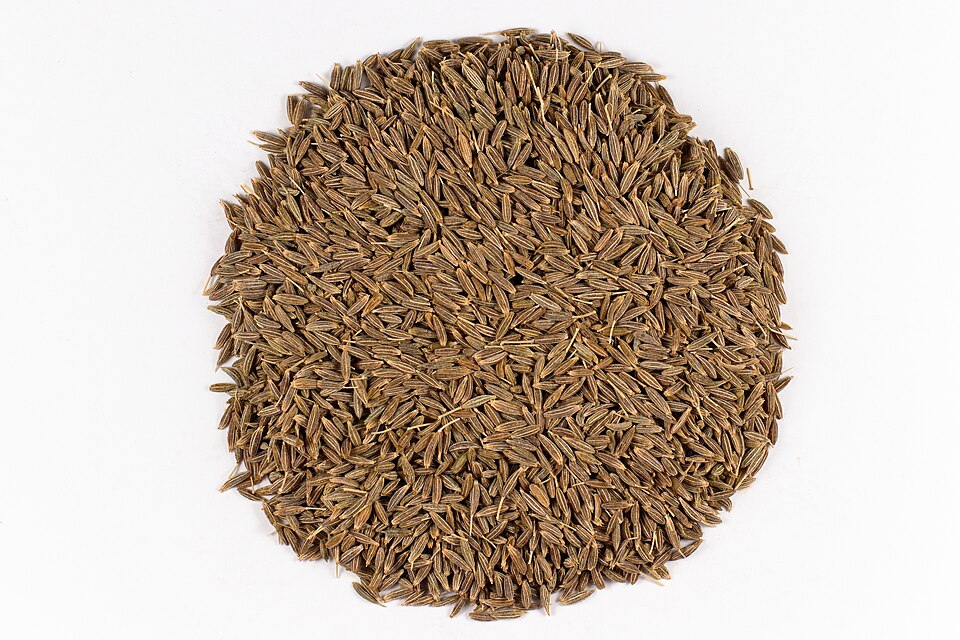 Whole cumin seeds
